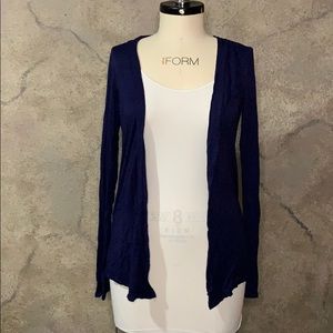 Navy blue cardigan